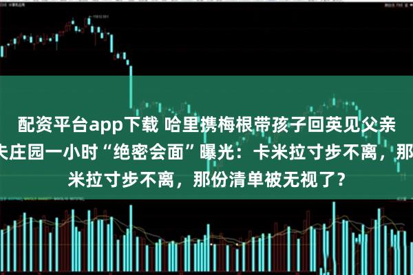配资平台app下载 哈里携梅根带孩子回英见父亲查尔斯，海格罗夫庄园一小时“绝密会面”曝光：卡米拉寸步不离，那份清单被无视了？